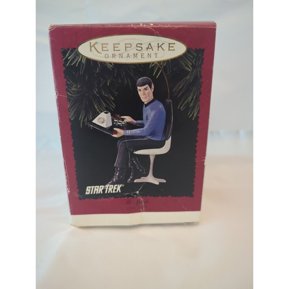 Hallmark Keepsake 1996 Ornament Star Trek - Mr. Spock Vintage